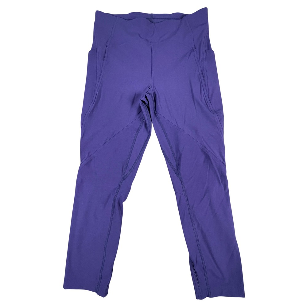 Lululemon Legging Womens 6 Purple All The Right Places Crop II High Rise Pockets